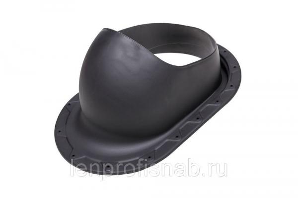 Проходной элемент CLASSIC XL для готовой фальцевой, металлической и мягкой кровли, цвет RR33 черный (9005)